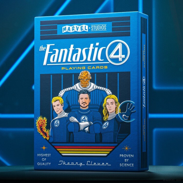Карти за игра - Fantastic 4 - Theory11 playing cards Карти за игра - Fantastic 4 - Theory11 playing cards