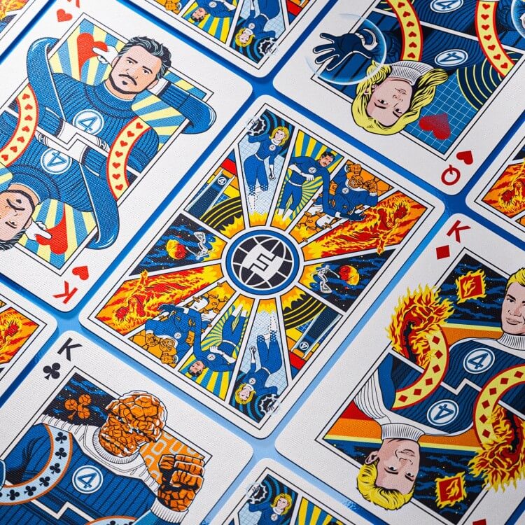 Карти за игра - Fantastic 4 - Theory11 playing cards Карти за игра - Fantastic 4 - Theory11 playing cards