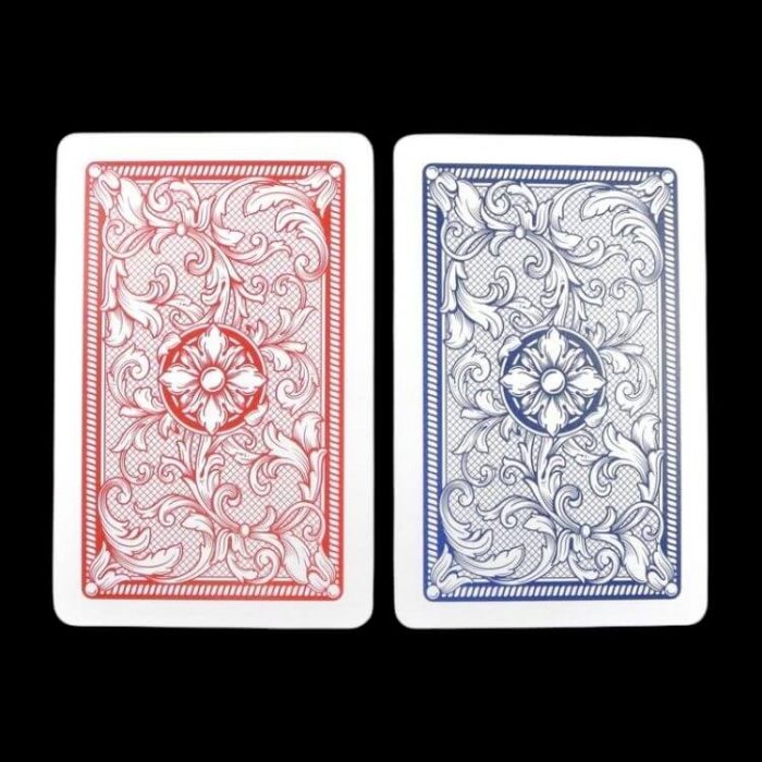 Карти за игра - Legacy Bridge Jumbo 4 Color Red and Blue 2 pack - Copag playing cards