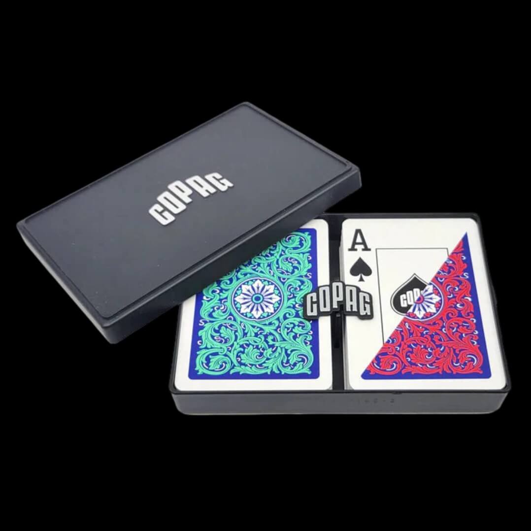 Карти за игра - Neoteric 1546 Jumbo Red and Green 2 pack - Copag playing cards Карти за игра - Neoteric 1546 Jumbo Red and Green 2 pack - Copag playing cards
