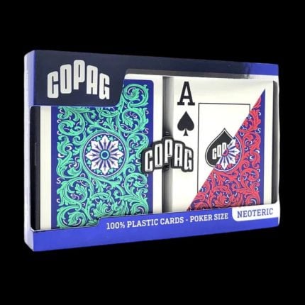 Карти за игра - Neoteric 1546 Jumbo Red and Green 2 pack - Copag playing cards