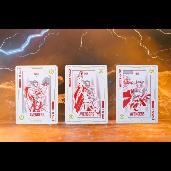 Карти за игра - Thor Love and Thunder (paper) - Card Mafia playing cards