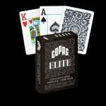 Карти за игра - Elite 1546 Jumbo Black - Copag playing cards