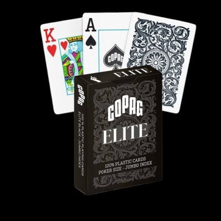 Карти за игра - Elite 1546 Jumbo Black - Copag playing cards