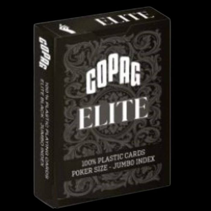 Карти за игра - Elite 1546 Jumbo Black - Copag playing cards