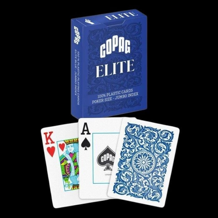 Карти за игра - Elite 1546 Jumbo Blue - Copag playing cards