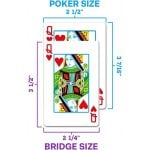 Карти за игра - Elite 1546 Jumbo Burgundy and Green 2 pack - Copag playing cards