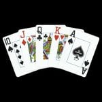 Карти за игра - Elite 1546 Jumbo Gold and Black 2 pack - Copag playing cards