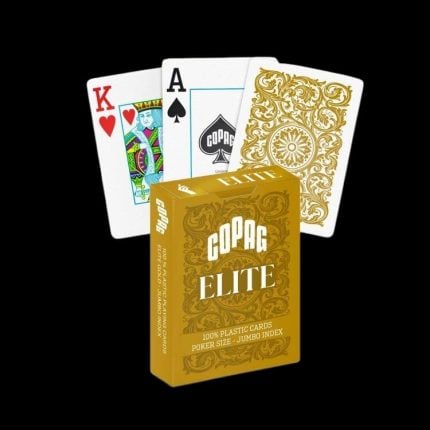 Карти за игра - Elite 1546 Jumbo Yellow - Copag playing cards