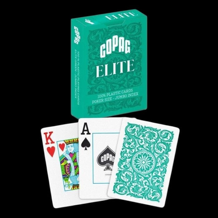 Карти за игра - Elite 1546 Jumbo Green - Copag playing cards