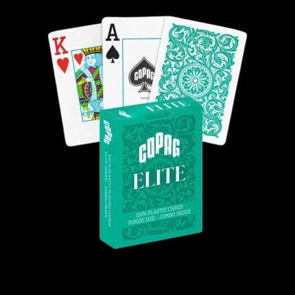 Карти за игра - Elite 1546 Jumbo Green - Copag playing cards