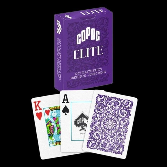 Карти за игра - Elite 1546 Jumbo Purple - Copag playing cards