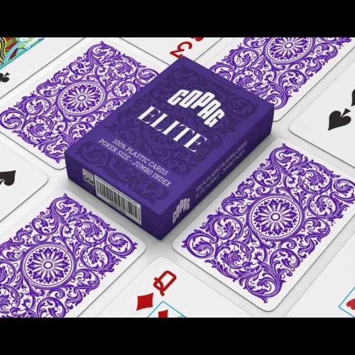 Карти за игра - Elite 1546 Jumbo Purple - Copag playing cards
