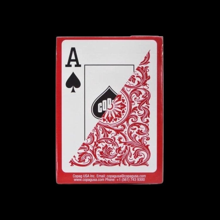 Карти за игра - Elite 1546 Jumbo Red - Copag playing cards