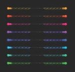 Светещ LED левистик - 67см - Wandini Glow.0 - USB Rechargeable - Fun in Motion LED levistick