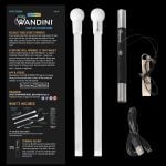 Светещ LED левистик - 67см - Wandini Glow.0 - USB Rechargeable - Fun in Motion LED levistick