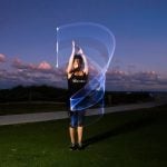 Светещ LED левистик - 67см - Wandini Glow.0 - USB Rechargeable - Fun in Motion LED levistick