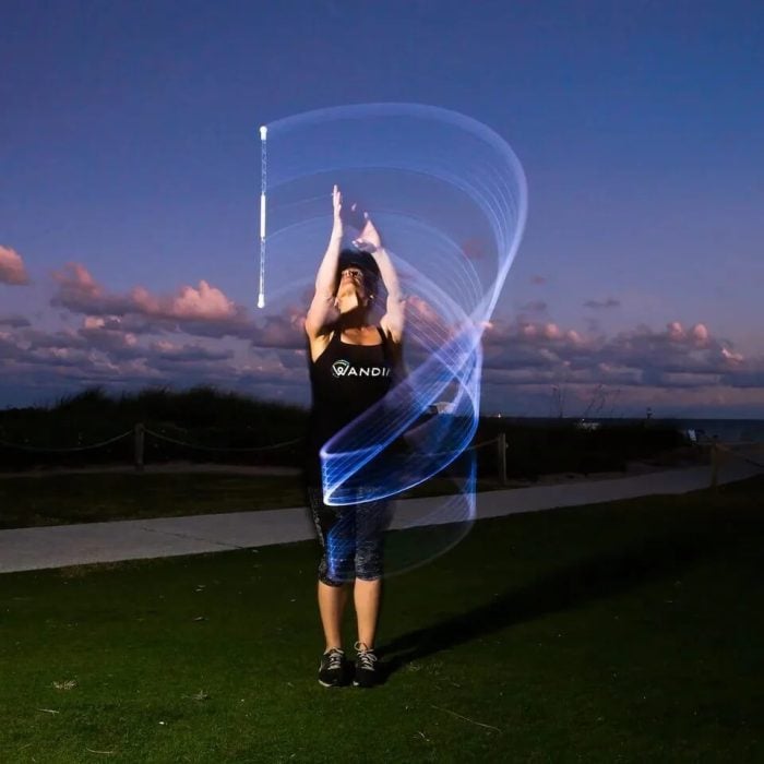 Светещ LED левистик - 67см - Wandini Glow.0 - USB Rechargeable - Fun in Motion LED levistick
