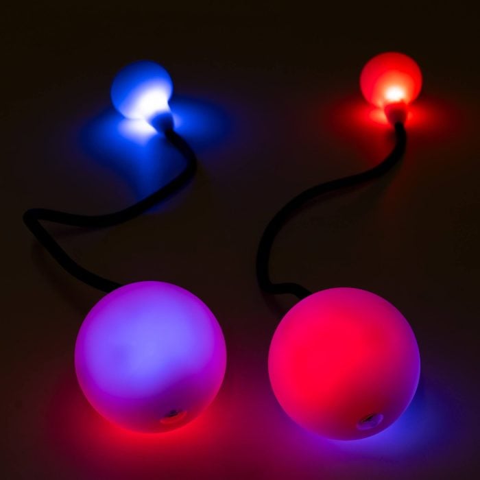 Светещи LED пойове - 95мм - Supernova - USB Rechargeable - Juggle Dream LED poi