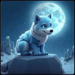 Дървен пъзел - Baby Amarok - Fantasy Puzzles wooden puzzle