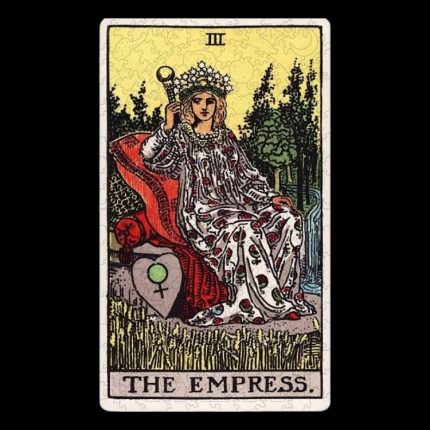 Дървен пъзел - Rider Waite Tarot The Empress - Fantasy Puzzles wooden puzzle