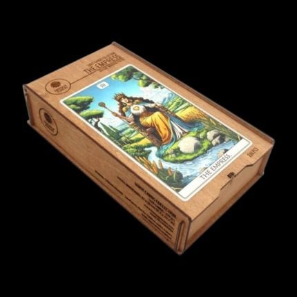 Дървен пъзел - Tarot The Empress - Fantasy Puzzles wooden puzzle