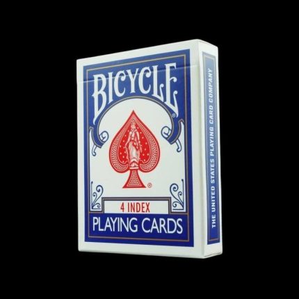Карти за игра - 4 Index Blue - Bicycle playing cards