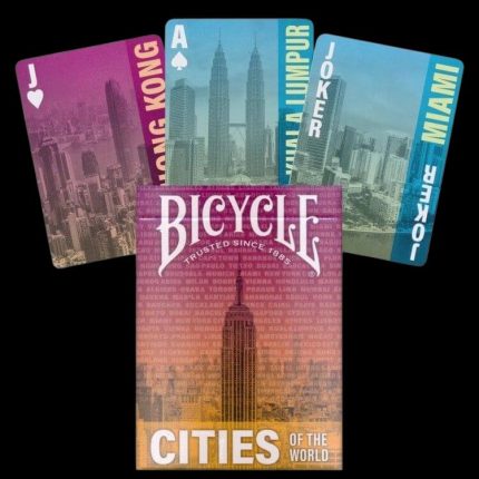 Карти за игра - Cities of the World - Bicycle playing cards