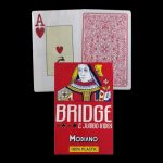 Карти за игра - Bridge 2 Jumbo Red - Modiano playing cards бридж