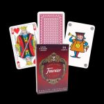 Карти за игра - Bridge De Luxe Red - Fournier playing cards бридж