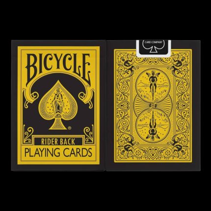 Карти за игра - Rider Back Reverse Yellow - Bicycle playing cards