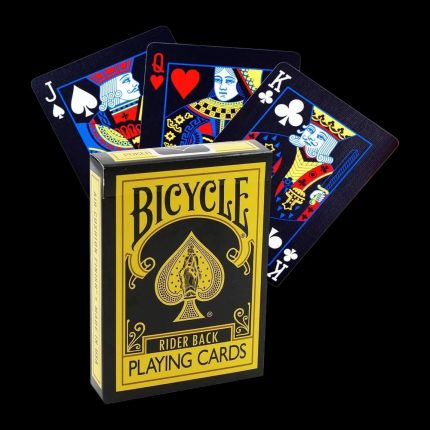 Карти за игра - Rider Back Reverse Yellow - Bicycle playing cards
