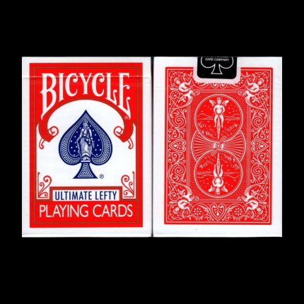 Карти за игра - Ultimate Lefty Red - Bicycle playing cards