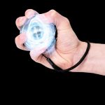 Уред за упражнения на захвата и китките - Firetoys Getta Grip wrist trainer топка с жироскоп