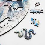 Дървен пъзел - Zodiac: Aquarius - Fantasy Puzzles wooden puzzle