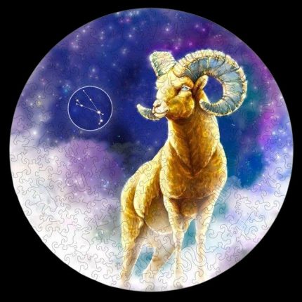 Дървен пъзел - Zodiac: Aries - Fantasy Puzzles wooden puzzle