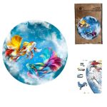 Дървен пъзел - Zodiac: Pisces - Fantasy Puzzles wooden puzzle