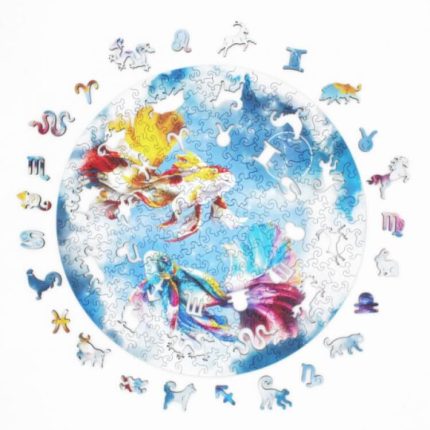 Дървен пъзел - Zodiac: Pisces - Fantasy Puzzles wooden puzzle