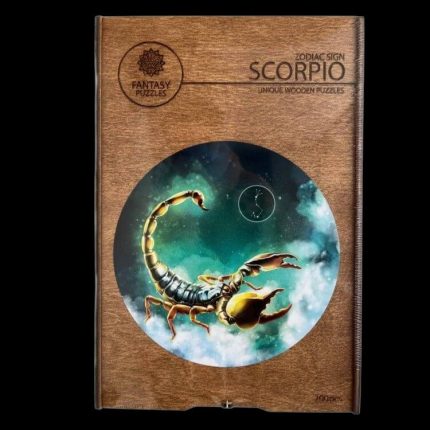 Дървен пъзел - Zodiac: Scorpio - Fantasy Puzzles wooden puzzle