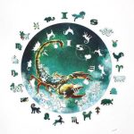 Дървен пъзел - Zodiac: Scorpio - Fantasy Puzzles wooden puzzle