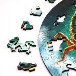 Дървен пъзел - Zodiac: Scorpio - Fantasy Puzzles wooden puzzle
