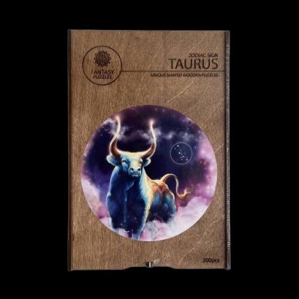 Дървен пъзел - Zodiac: Taurus - Fantasy Puzzles wooden puzzle
