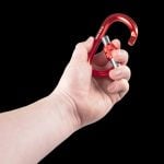 Карабина за въздушна акробатика - Prodigy SG-2 - Firetoys screw gate aluminium aerial carabiner