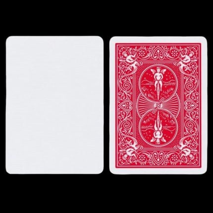Карти за игра - Blank Face Rider Back Red - Bicycle playing cards