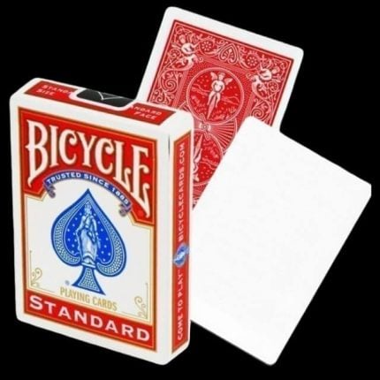 Карти за игра - Blank Face Rider Back Red - Bicycle playing cards