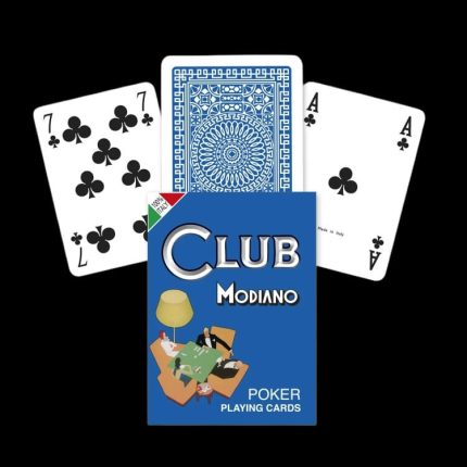 Карти за игра - Poker Club Blue - Modiano playing cards