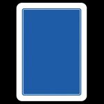Карти за игра - Poker Club F/N Blue - Modiano playing cards