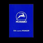Карти за игра - Poker Club F/N Blue - Modiano playing cards