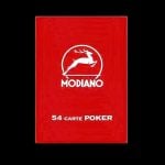 Карти за игра - Poker Club F/N Red - Modiano playing cards