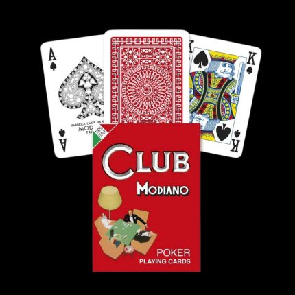 Карти за игра - Poker Club Red - Modiano playing cards